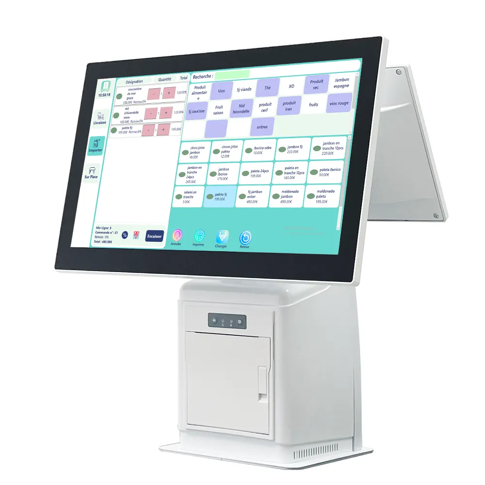 Pos Using Rfid Software Android / Windows RFID Restaurant Retail Billing Printer Touch RFID Pos ...