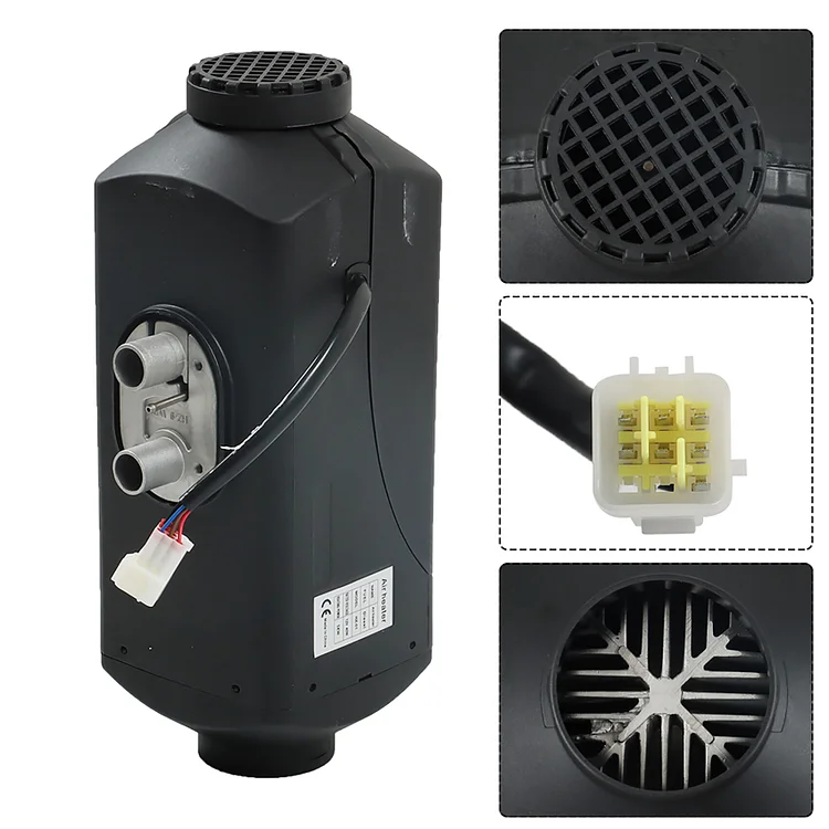 SEBLAFF Split Air Heater Parking Heating 12V 5KW, One Outlet Bunk Heater with LCD Switch Remote Replacement for Car Trucks RV Bus Boat Trailer
