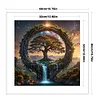 Life Tree-14CT Stamped Cross Stitch 40*40cm
