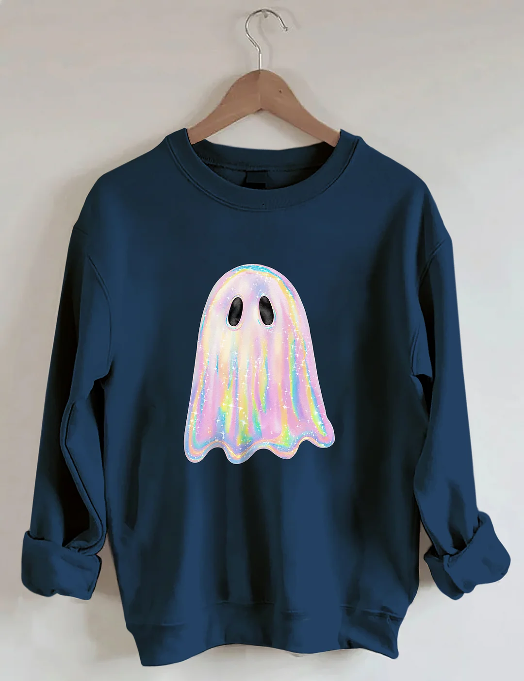 Disco Iridescent Ghost Sweatshirt