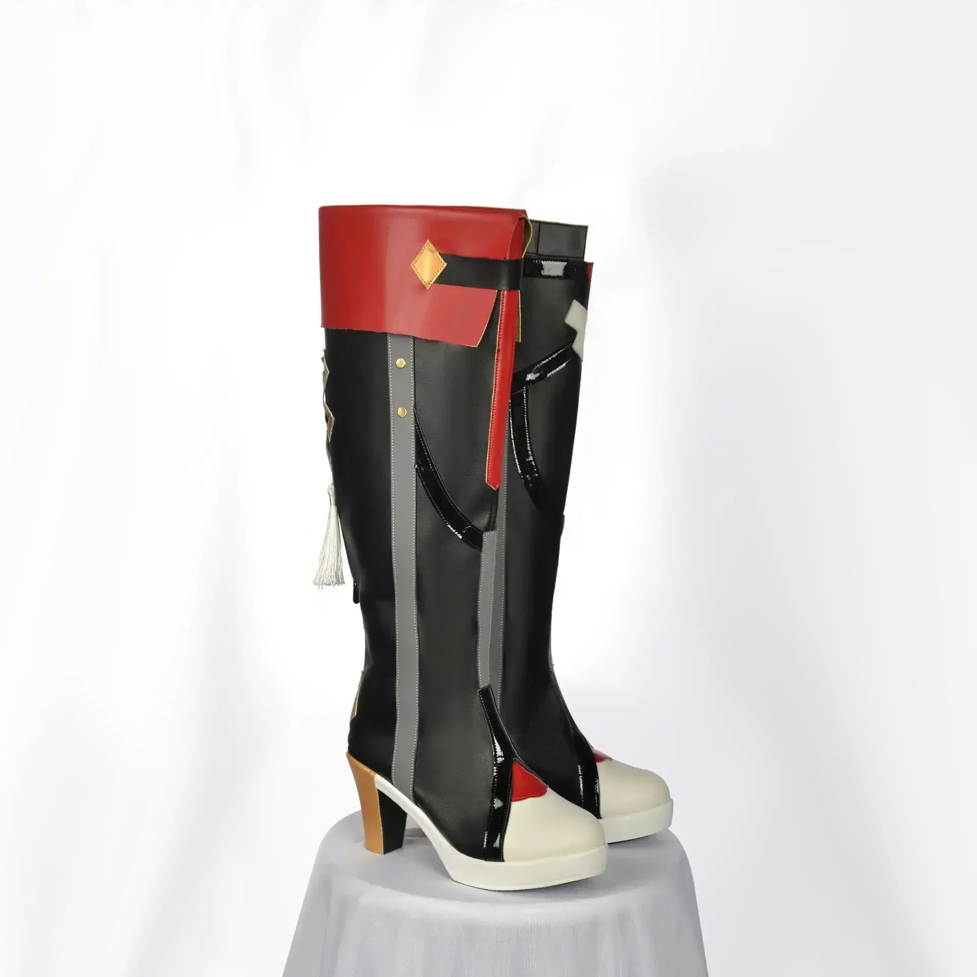 [Wetrose] In Stock Topaz Honkai Star Rail SSR Cosplay Costume Boots Wig Leather Body Suit Full Set