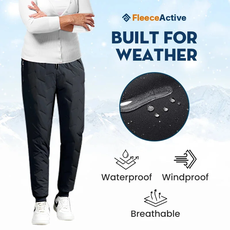 Jolly Snow  Unisex Fleece-Lined Waterproof Pants