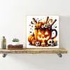 8pcs Halloween-11CT Stamped Cross Stitch Set 12.5*12.5cm/4.92*4.92in tapestrymarket