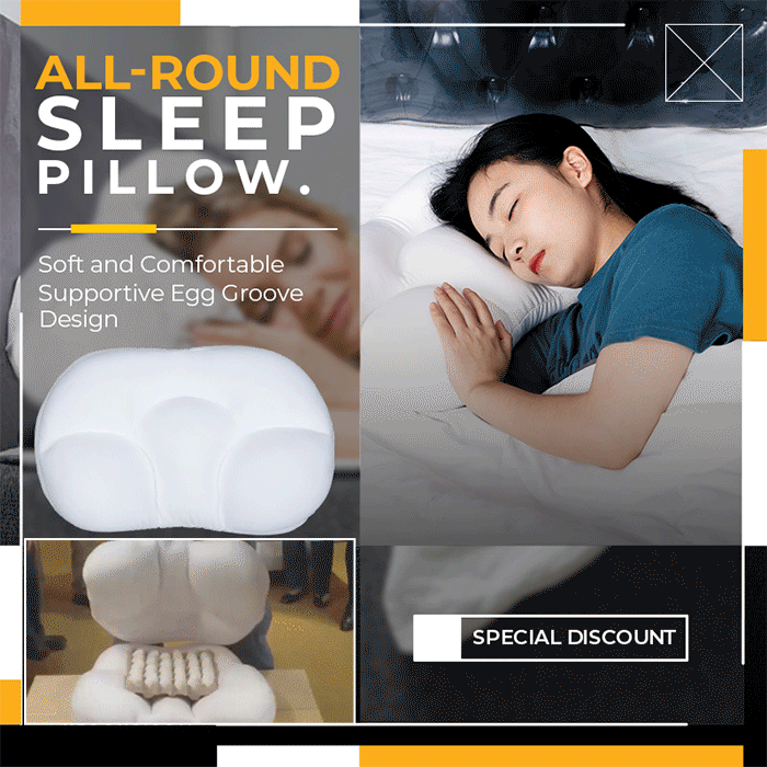 Super comfortable all-round sleep pillow