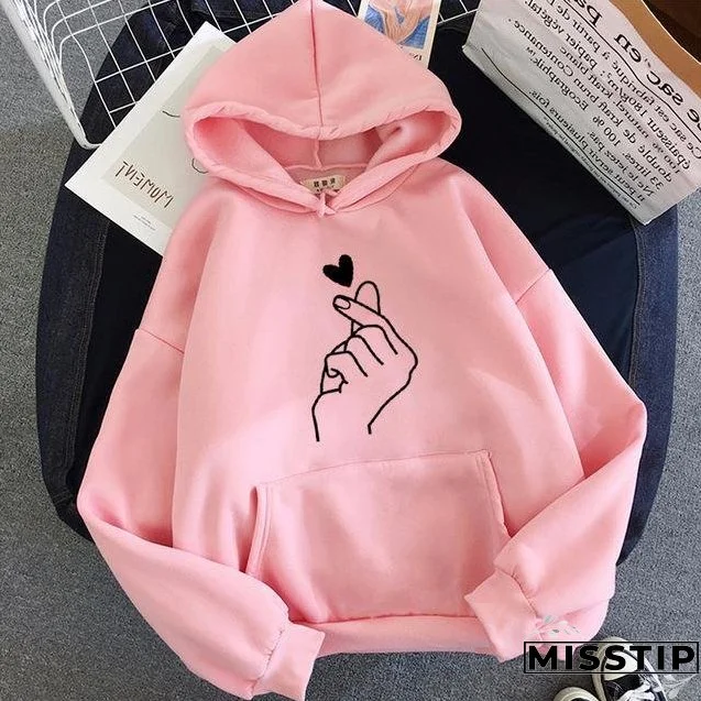 Unique Fleece-lined Hoodie Unisex Wear Loose Sweaters