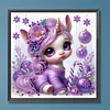 Purple Unicorn - Crystal Rhinestone Diamond Painting