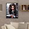 Diamond Painting-DIY Full Round Drill Sweet Cool Girl
