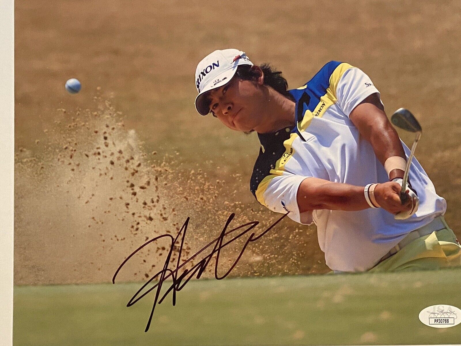 HIDEKI MATSUYAMA MASTERS OPEN PGA TOUR GOLF 8x10 Photo Poster painting Jsa Coa Signed Autograph