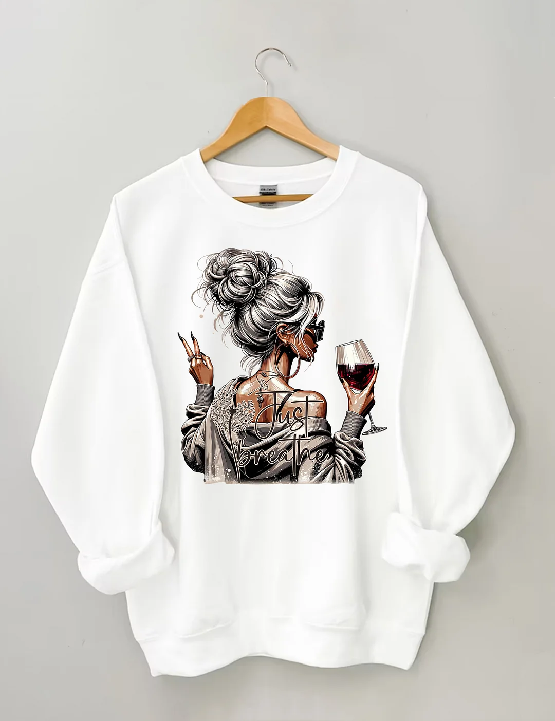 Just Breathe Sweatshirt