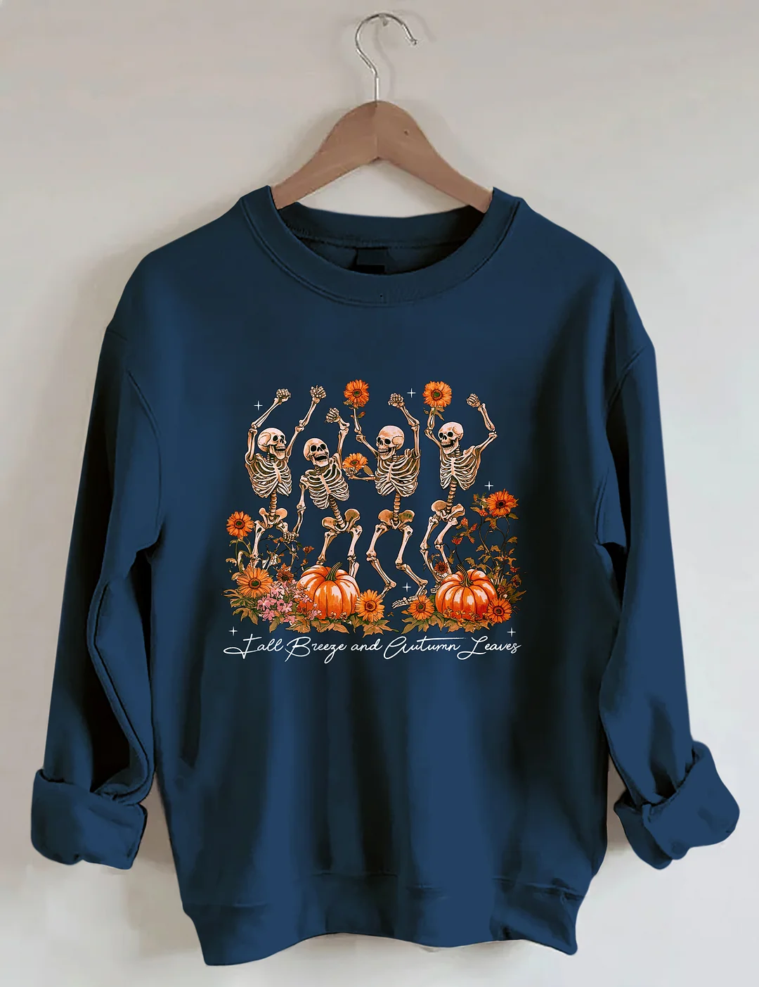 Fall Breeze and Autumn Leaves Sweatshirt