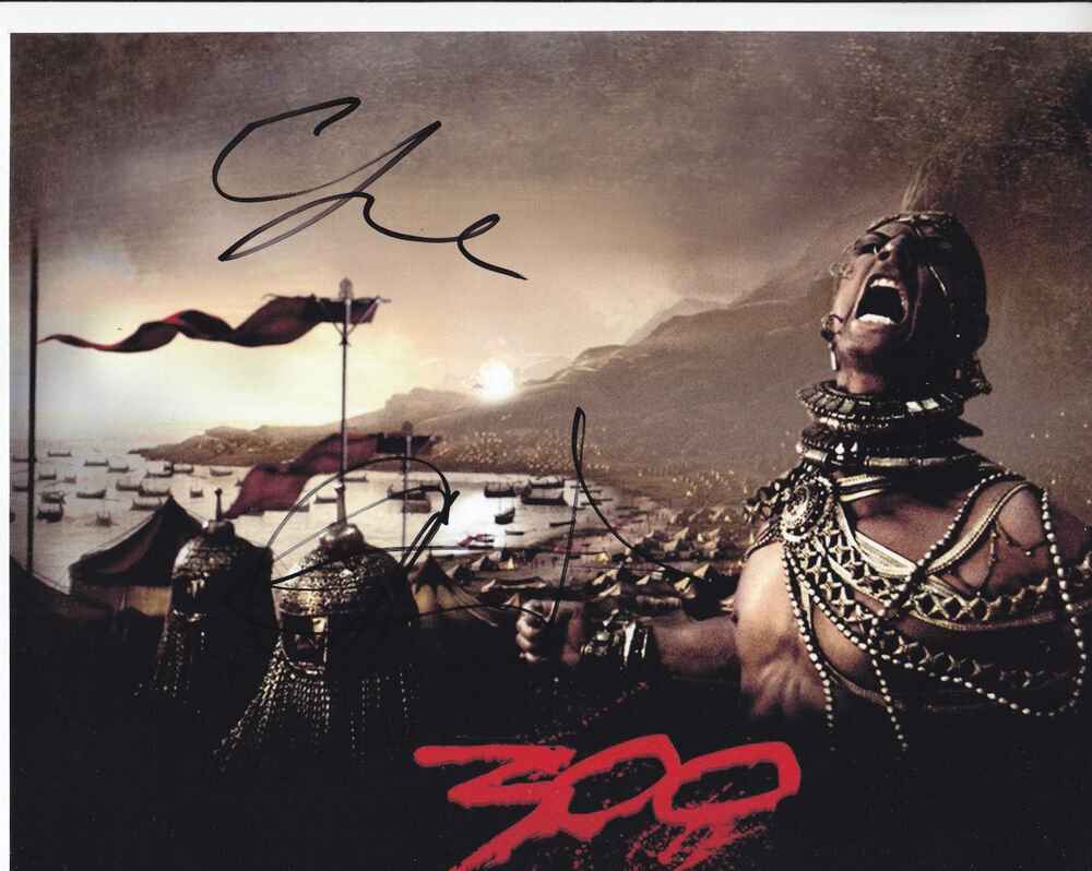 Eva Green - 300 RISE OF AN EMPIRE - signed 8x10