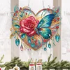 Acrylic Rose Butterfly - 5D DIY Craft Pendant