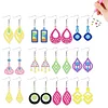 12 Pairs Special Diamond Painting Earrings DIY Diamond Art Earrings for Adults