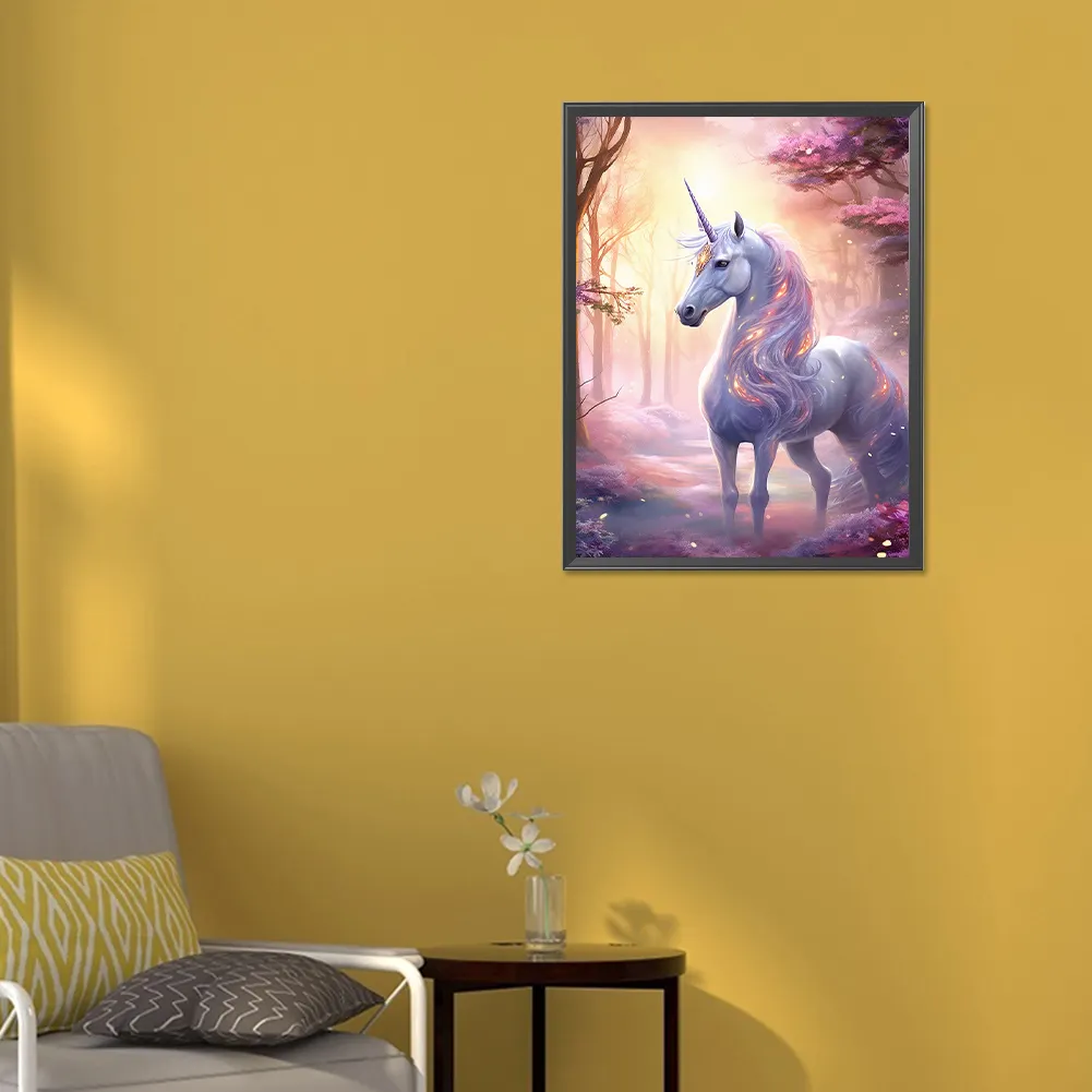 Diamond Painting - Full Round Drill - Unicorn(Canvas|30*40cm)