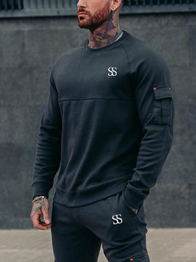 Men's Sports Long Sleeve Slim Top