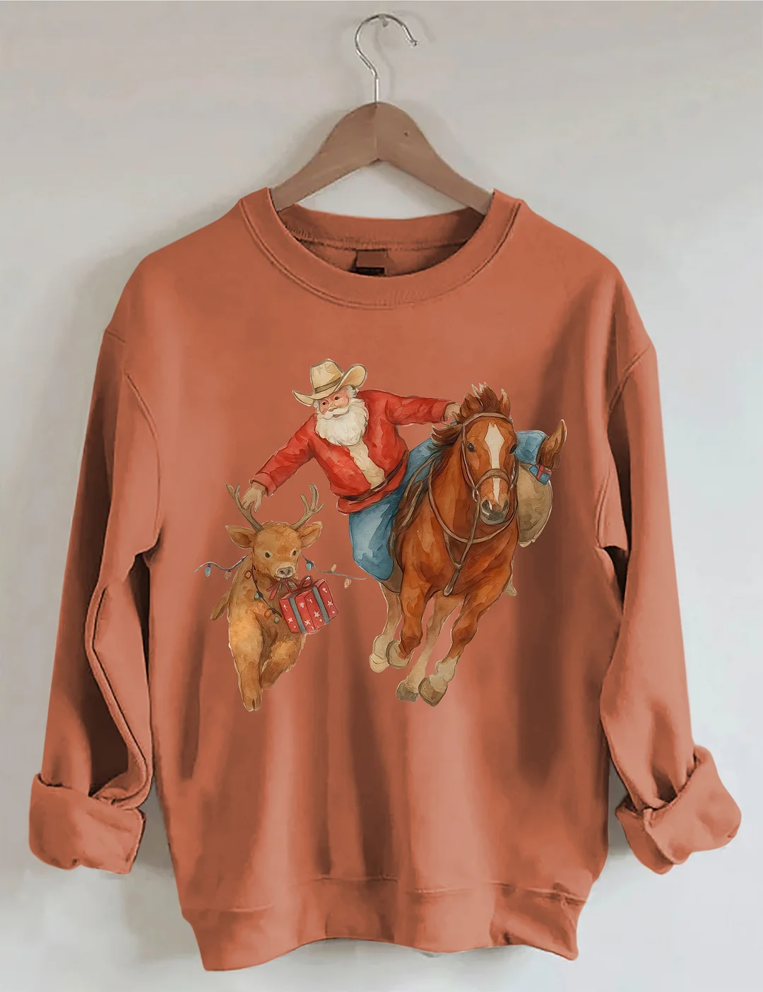 Western Christmas Sweatshirt