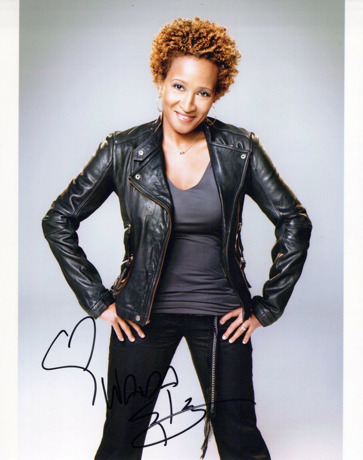 Wanda Sykes glamour shot autographed Photo Poster painting signed 8x10 #2