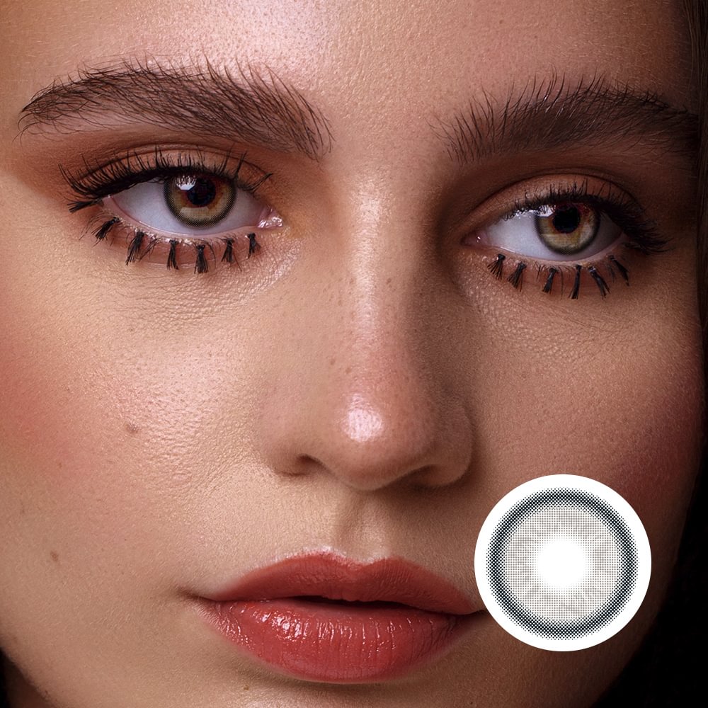 NEBULALENS Fairy Dew Moon Blue Yearly Prescription Colored Contacts NEBULALENS