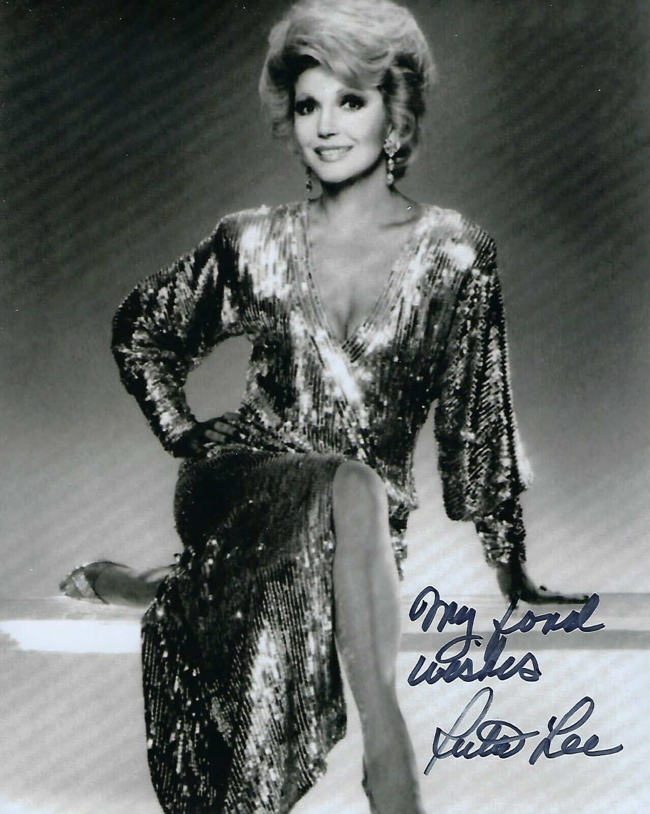 GFA Jeopardy Sexy Movie Actress * RUTA LEE * Signed 8x10 Photo Poster painting R7 COA