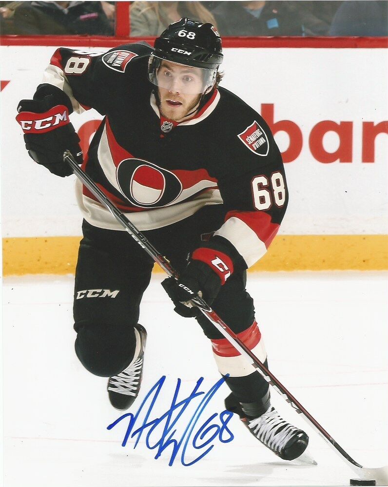 Ottawa Senators Mike Hoffman Signed Autographed 8x10 Photo Poster painting COA