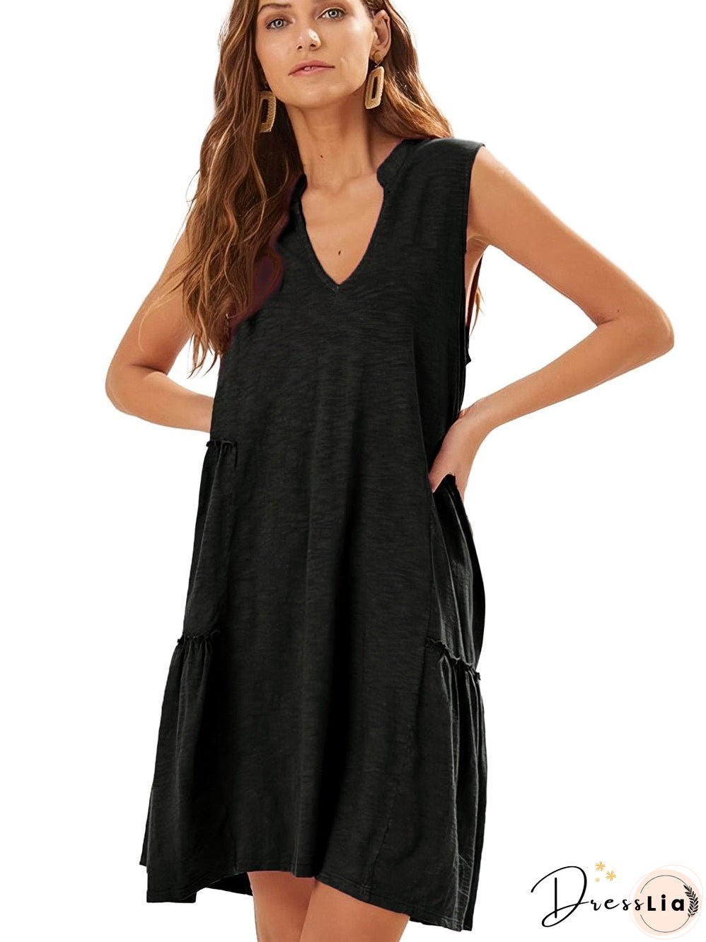 Dark Colored Mini Dress