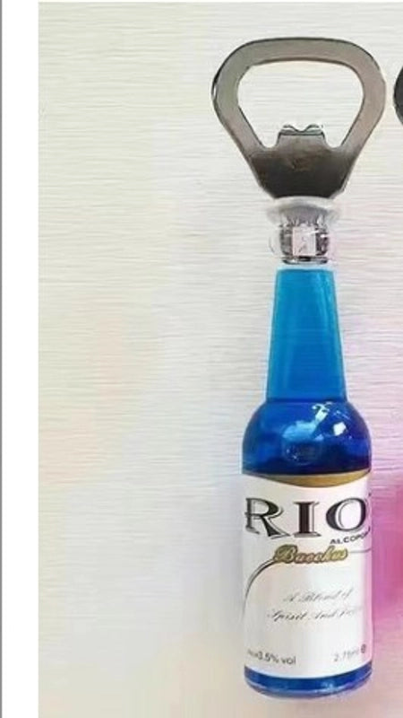 Creative Beer Bottle Bottle Opener Home Personalized Trend Refridgerator Magnets Cross-border Mini Beer Screwdriver