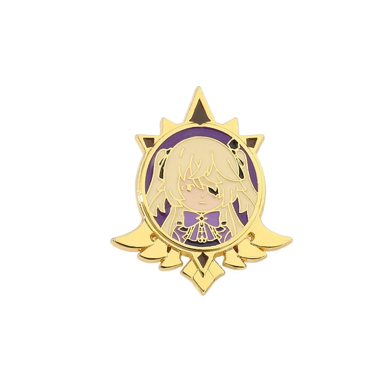 Cartoon Style Pin Cartoon Character Alloy Plating Unisex Brooches