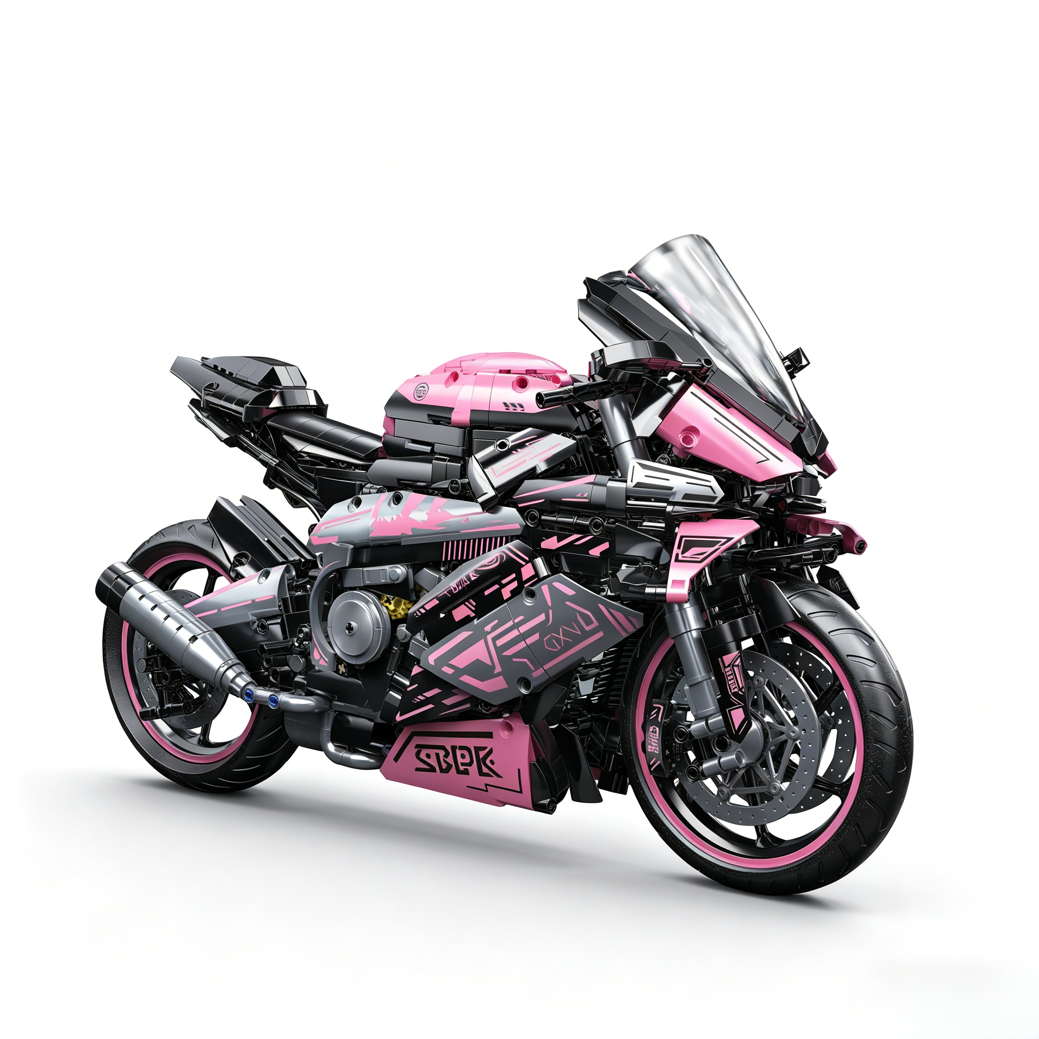 KAVOWORLD 88819 Racing Motorcycle Building Set | Fast Shipping from US Local Warehouse