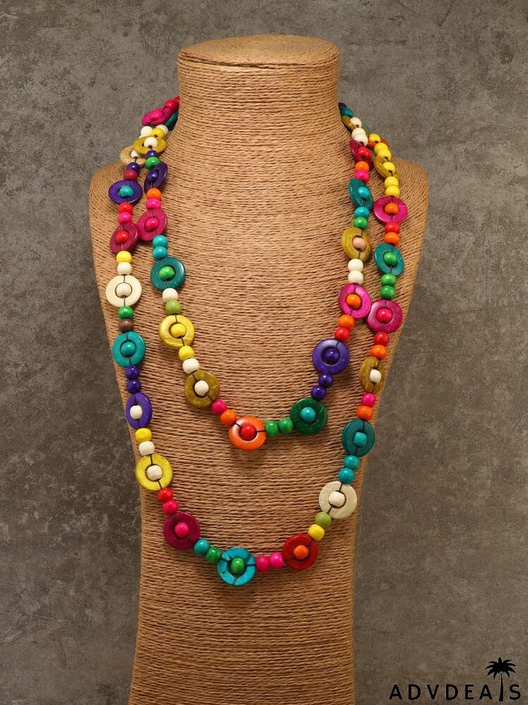 Colorful Beaded Necklaces
