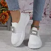 Gioiacombo&trade; Nuove scarpe casual slip-on da donna con strass