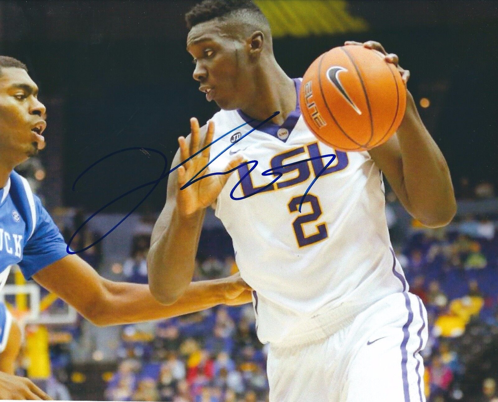 Signed 8x10 JOHNNY O'BRYANT LSU Tigers Autographed Photo Poster painting w/COA