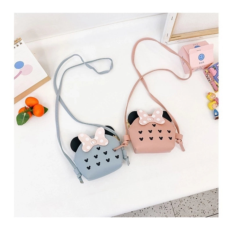 Women’s Small Pu Leather Solid Color Cute Square Zipper Crossbody Bag