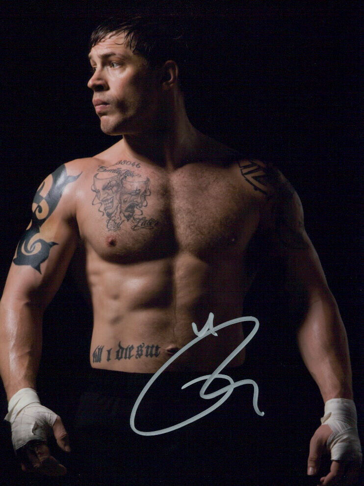 Tom Hardy signed 8X10 Photo Poster painting