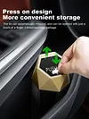 Auto Trash Bin with Lid Auto Trash Bin for Car Home (Red 30 Garbage Bags)