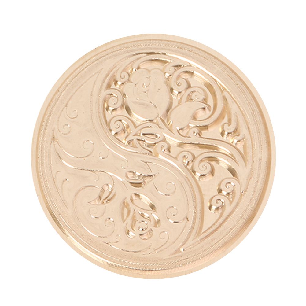 

30MM Twin Roses Sealing Wax Stamp Head, 501 Original