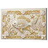 DIY Pearl Painting Gorgeous Fish for Home Wall Decor with Frame(20x30cm)