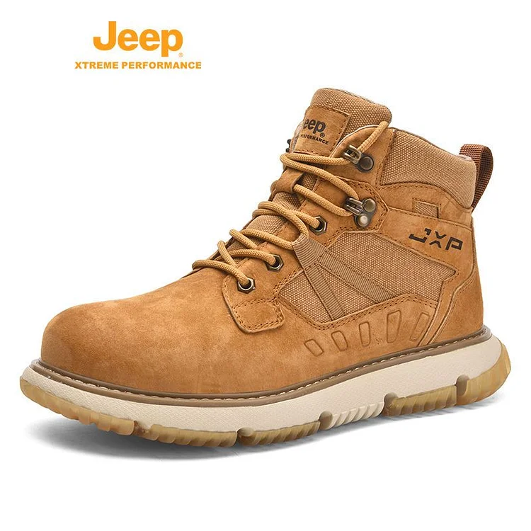 Jeep winter new retro leather Martin boots
