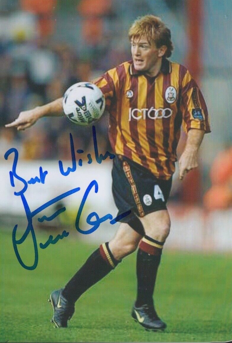 STUART MCCALL HAND SIGNED 6X4 Photo Poster painting BRADFORD CITY FOOTBALL AUTOGRAPH 1