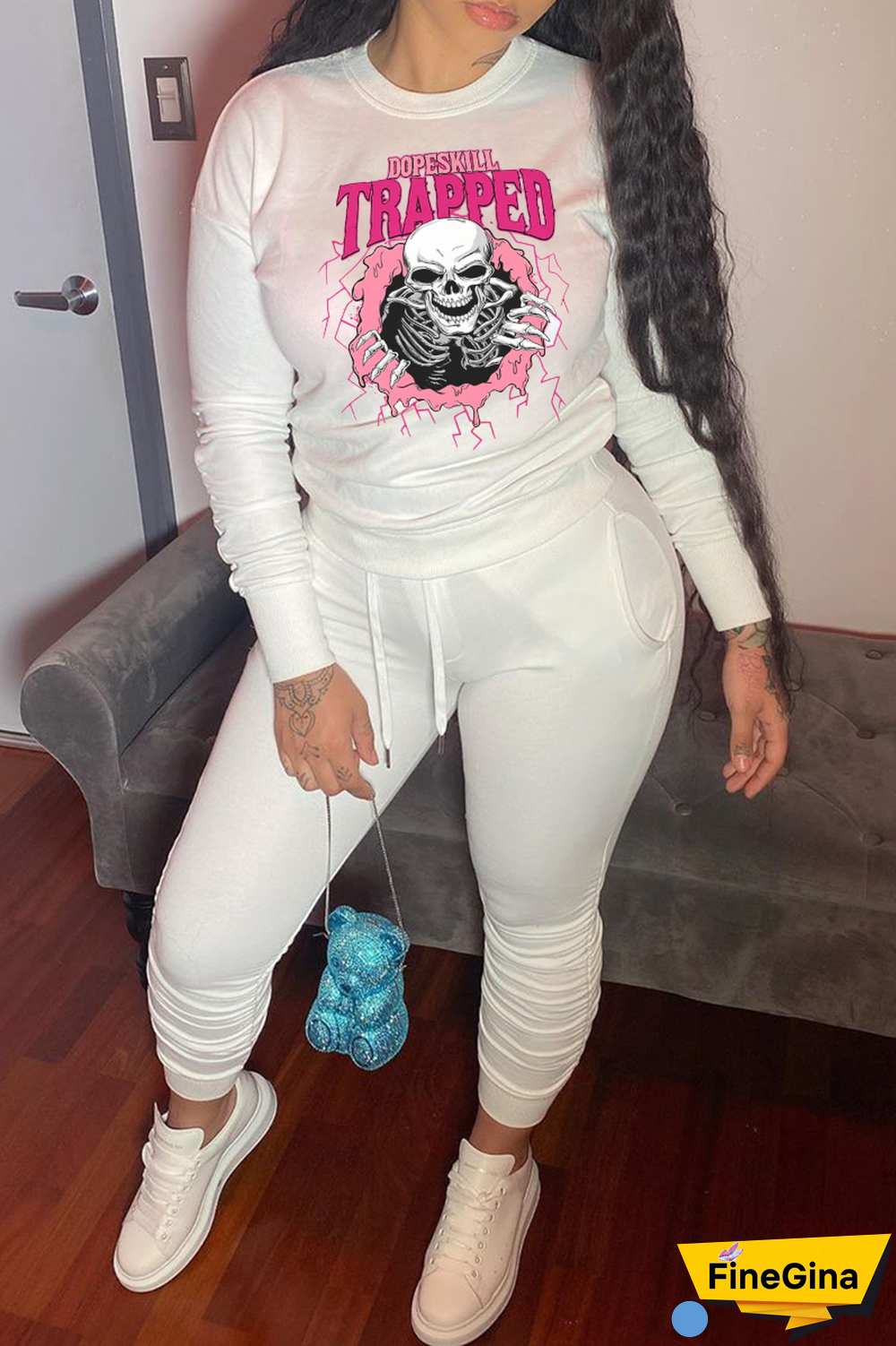 Black Daily Vintage Print Patchwork O Neck Tops