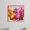 Funny Grandma-Full Round Diamond Painting 30*30CM