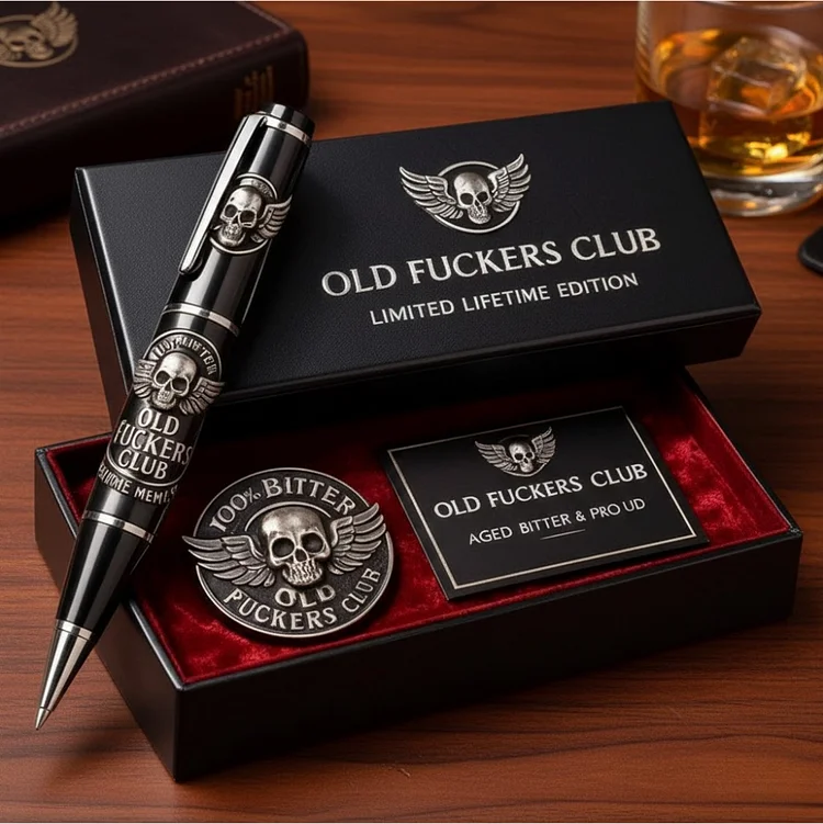 🖋️ Old Fuckers Club&reg; Elite Member Pen Set