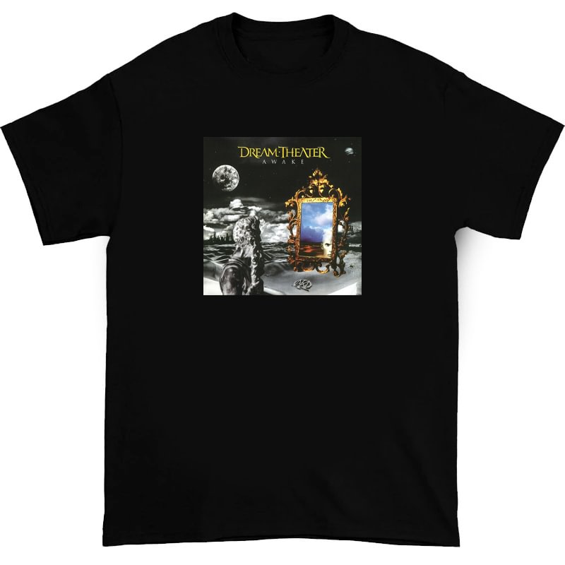 Dream Theater Awake Album Cover Black T-shirt