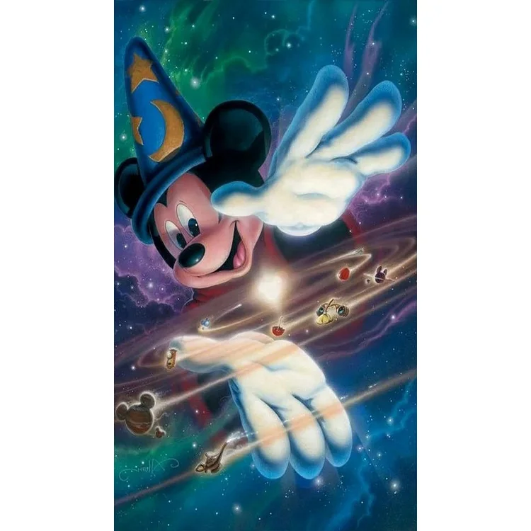 Mickey - Painting By Numbers - 40*70CM gbfke