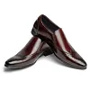 Men's Luxury Wingtip Leather Loafers