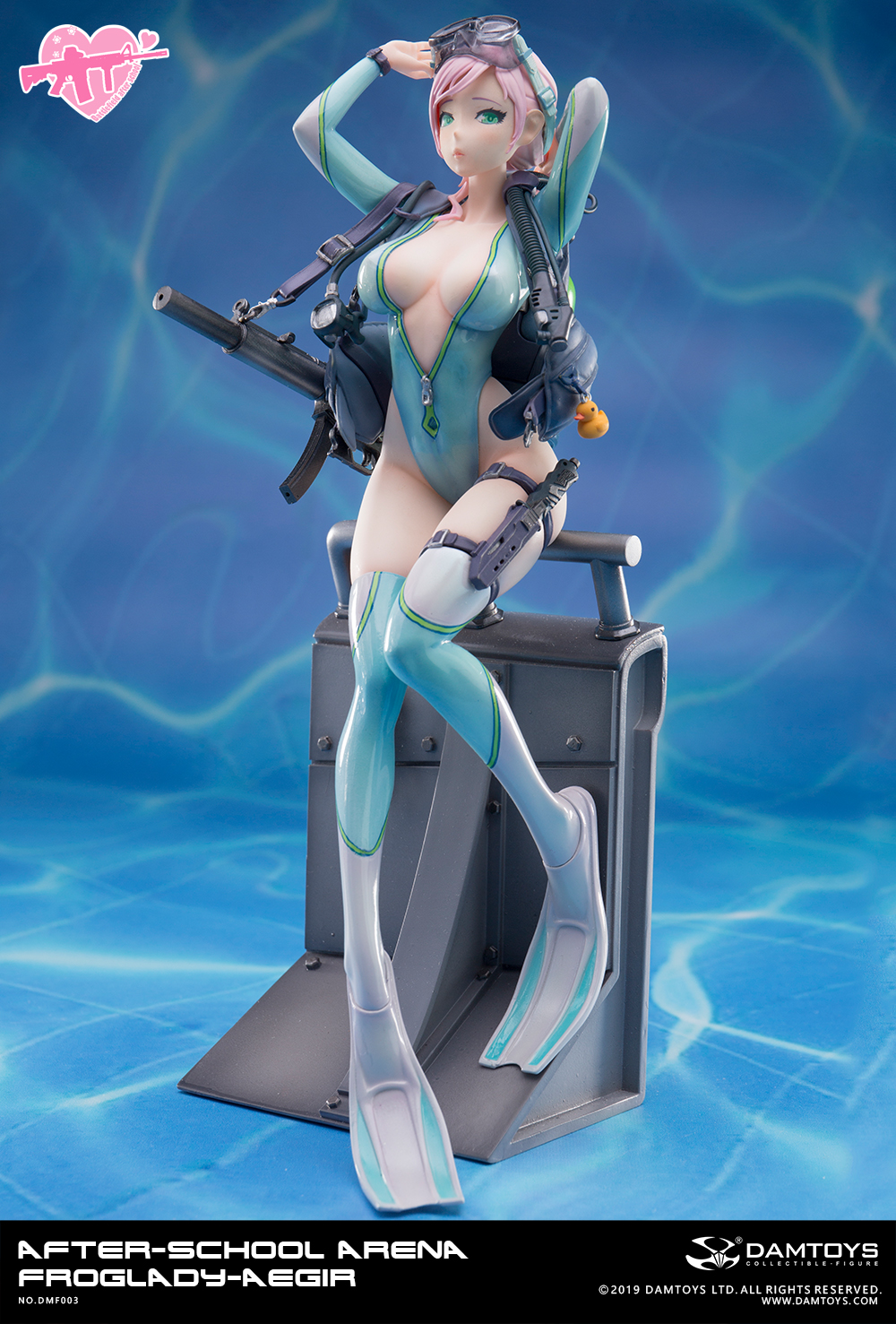 DAMTOYS - After-School Arena FrogLady-Aegir 1/7 Figure DMF003 (Licensed)-