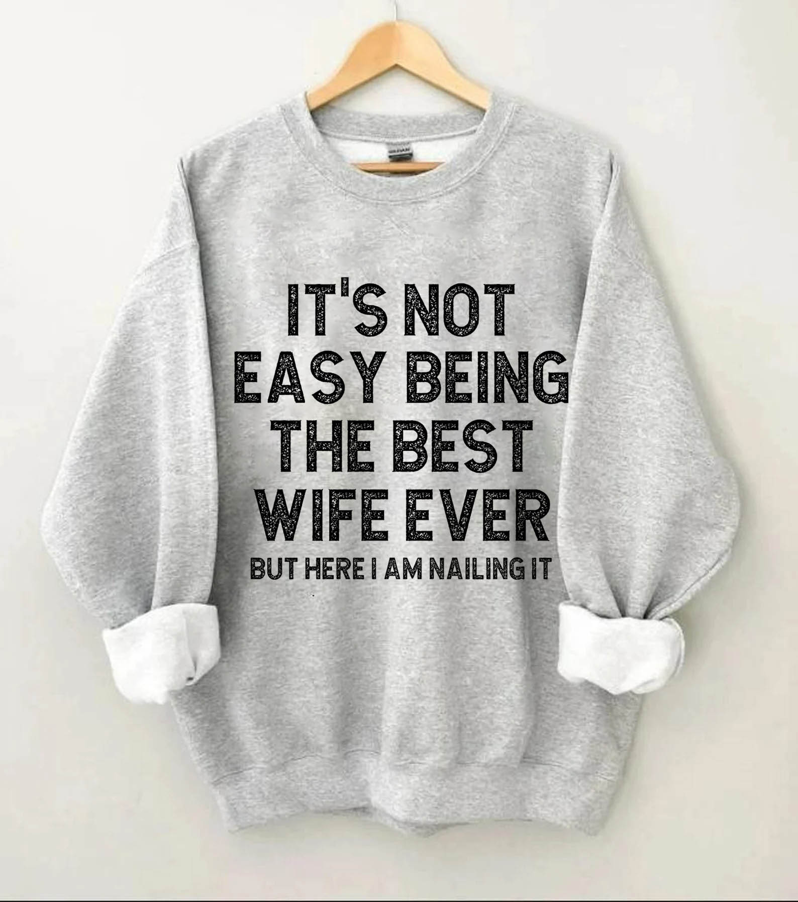 T-shirt Humour "Meilleure Épouse" - Modèle Décontracté, Coton, Tailles S à 3XL