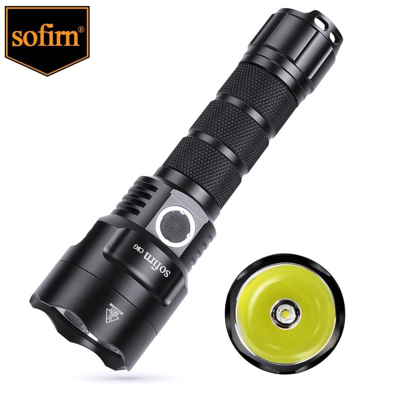Sofirn C8G 2000 Lumen Rechargeable Flashlight, with Luminus SST40 LED ...