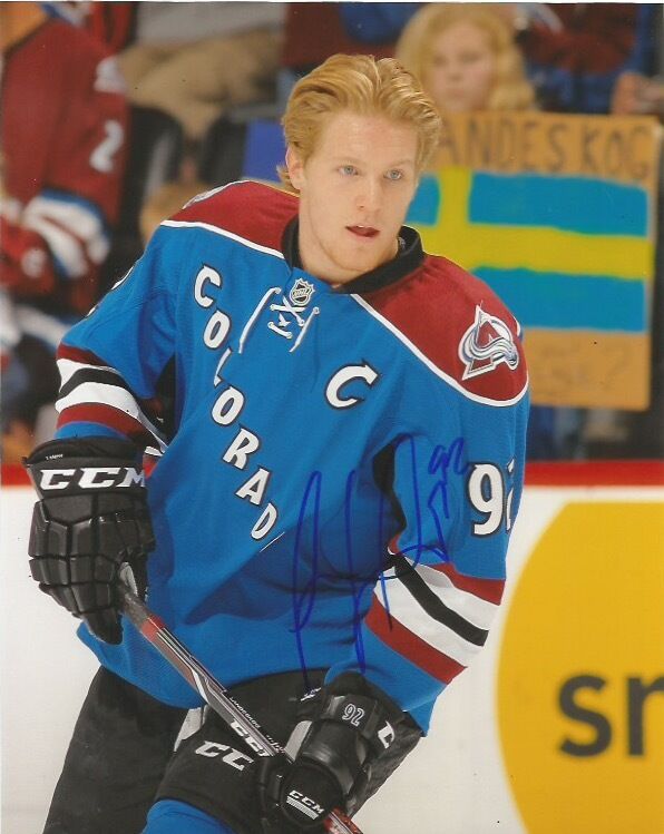 Colorado Avalanche Gabriel Landeskog Signed Autographed 8x10 COA C