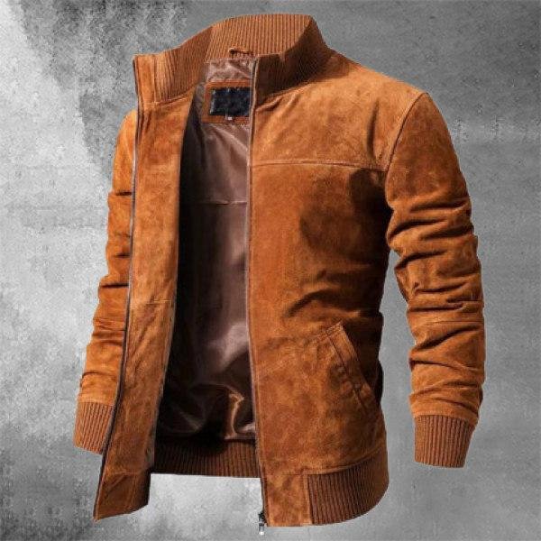 weatherproof leather jacket