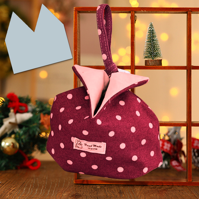 Easy to make cute tote gift bag Template + Instructions Included